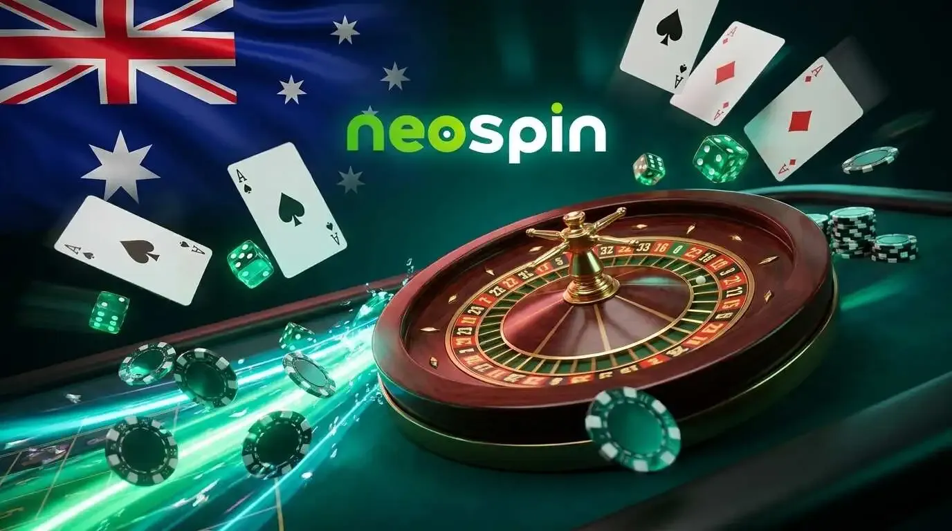 Casino table with rolling dice 2